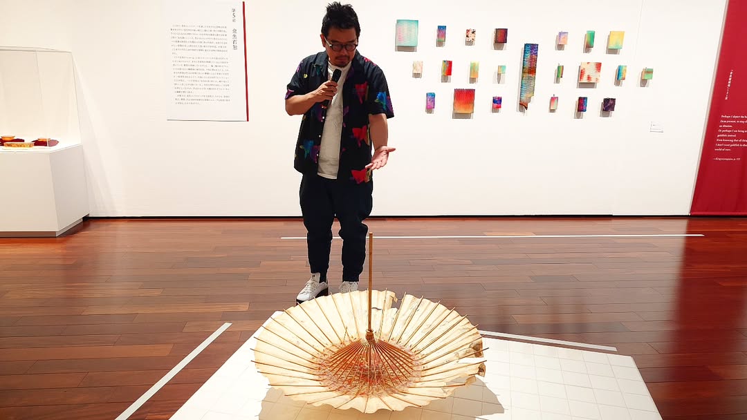 ｢深堀隆介展 水面のゆらぎの中へ｣