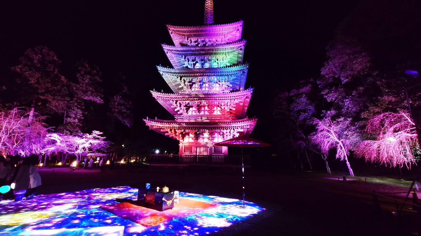 ｢NAKED meets 世界遺産 醍醐寺―醍醐花見―｣