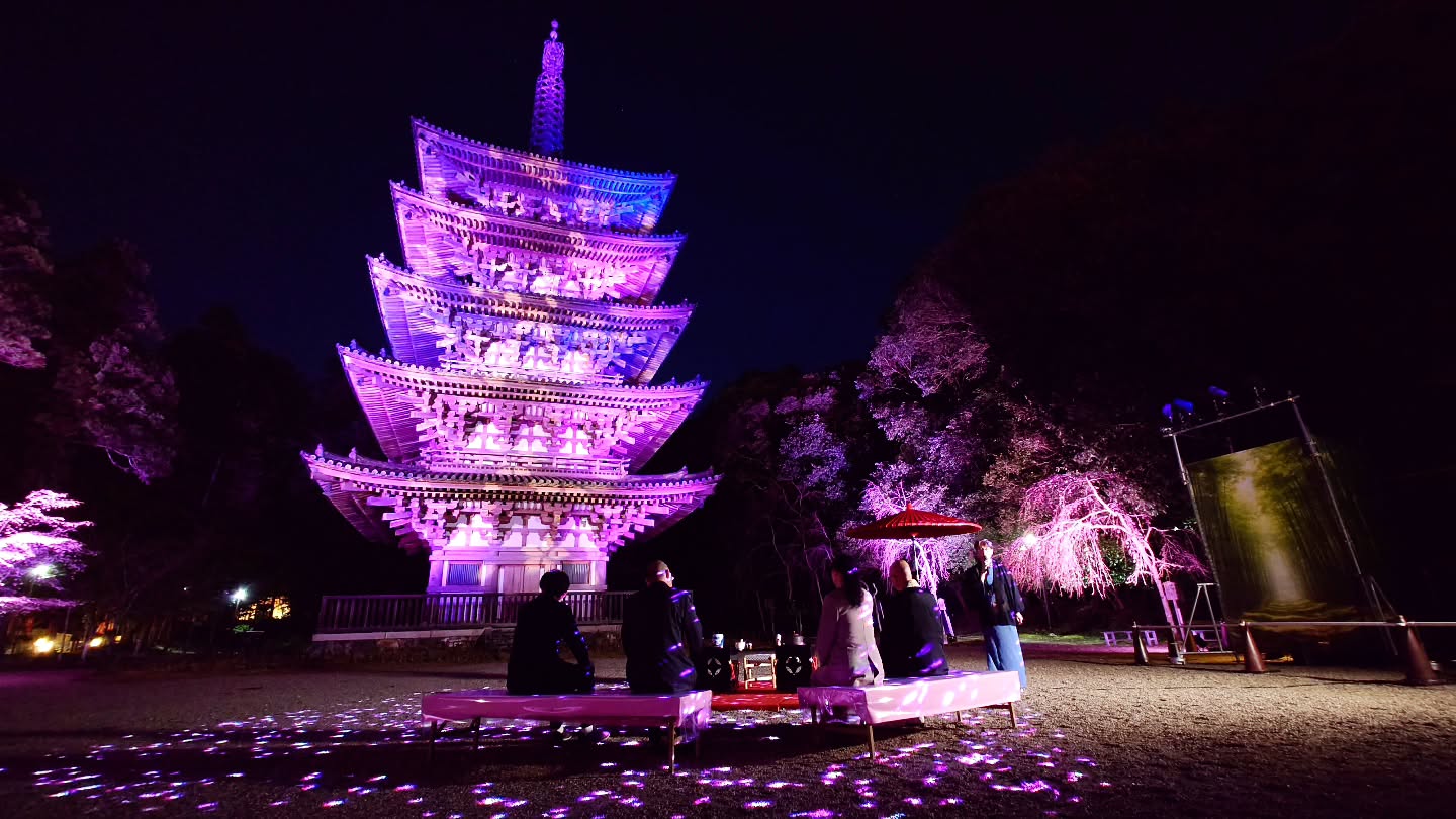 ｢NAKED meets 世界遺産 醍醐寺―醍醐花見―｣